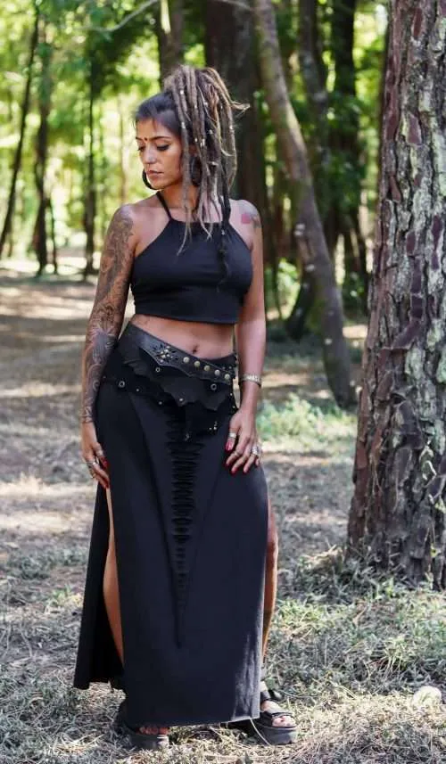 BLACK Maxi Skirt