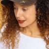 Brown Leather Visor by Siga Tribal
