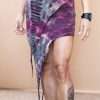 Hand dyed skirt by Siga Tribal