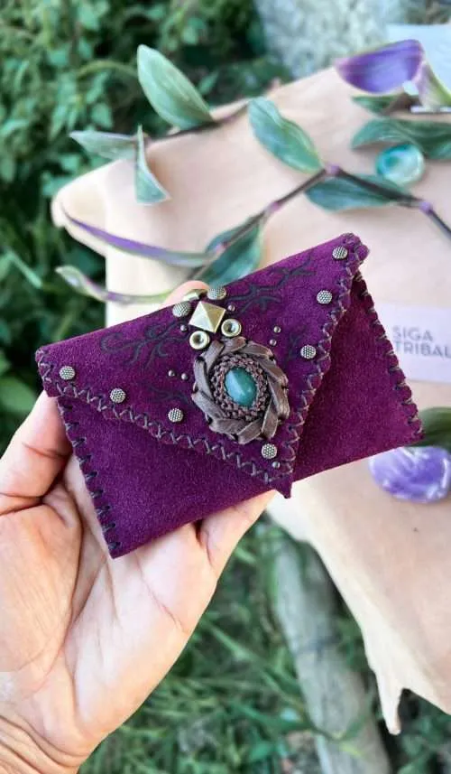 VIOLET DREAM Card Holder by Siga Tribal