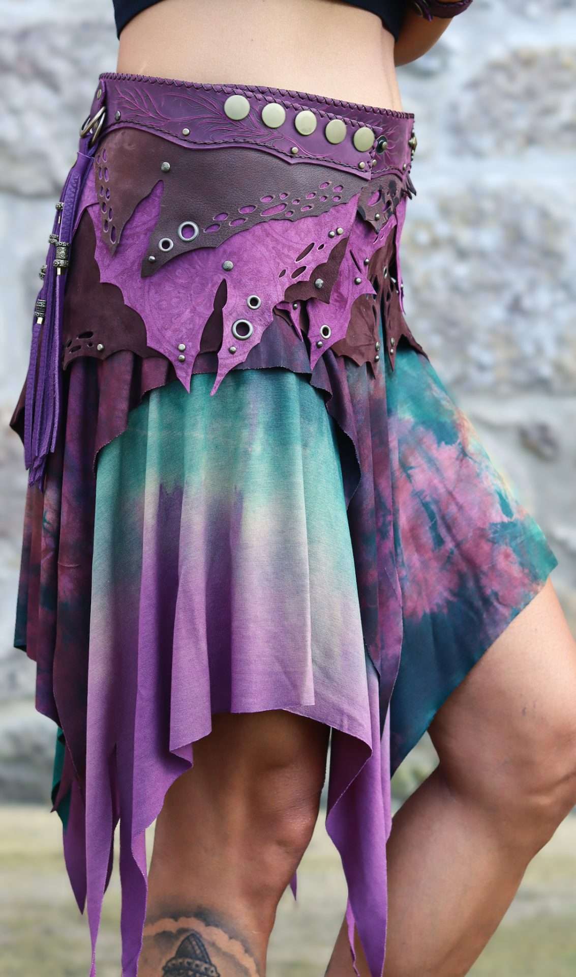 Free Spirit Mini Skirt by Siga Tribal