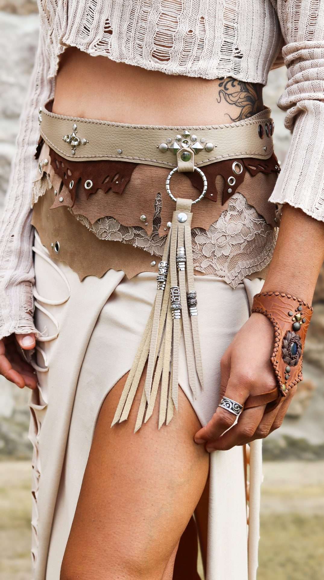 MERMAID´S WHISPER Mini Skirt by Siga Tribal