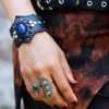 Lapis Lazuli Cuff by Siga Tribal