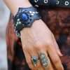 Lapis Lazuli Cuff by Siga Tribal