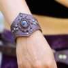 Handmade Leather Handpiece by Siga Tribal