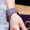 Handmade Leather Handpiece by Siga Tribal