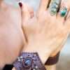 Handmade Leather Handpiece by Siga Tribal