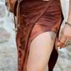 Caramel Dragon Tail Skirt by Siga Tribal