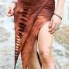 Caramel Dragon Tail Skirt by Siga Tribal