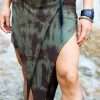 Green Dragon Tail Skirt by Siga Tribal
