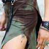 Green Dragon Tail Skirt by Siga Tribal