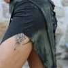Black Dragon Tail skirt by Siga Tribal
