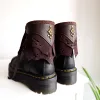 Leather Boots Cuff by Siga Tribal