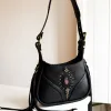 leather shoulder bag adjustable strap Siga Tribal