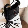 leather shoulder bag adjustable strap Siga Tribal