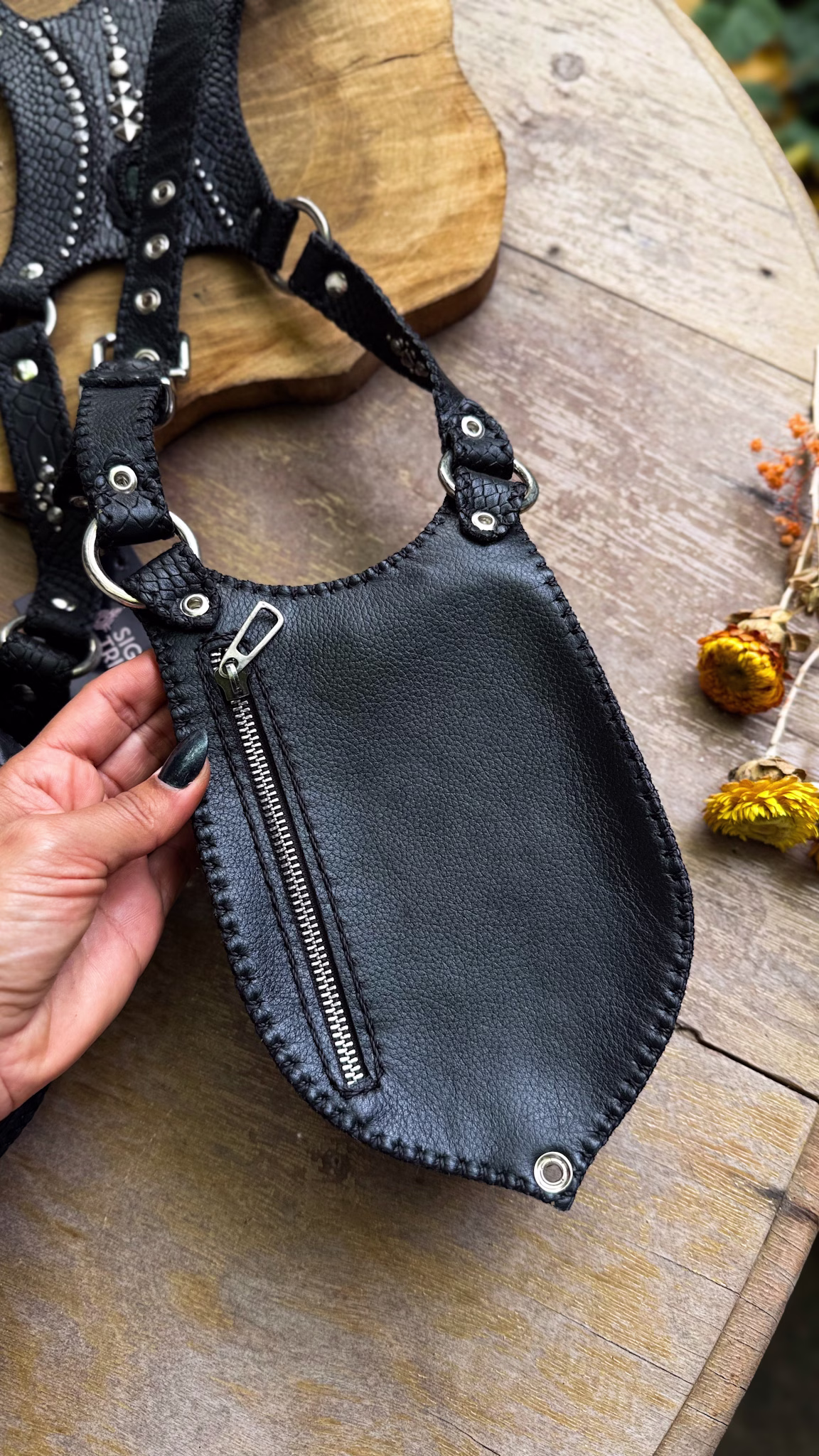 VENOM Holster Bag | One of a Kind Leather Holster